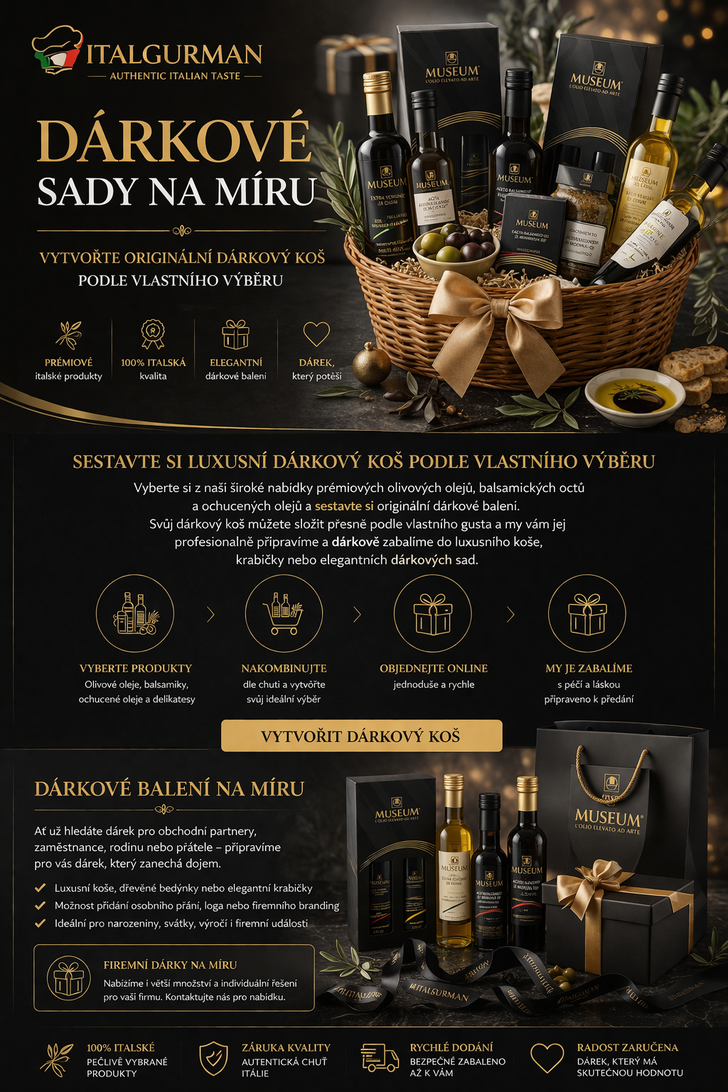 museum dárkový koš